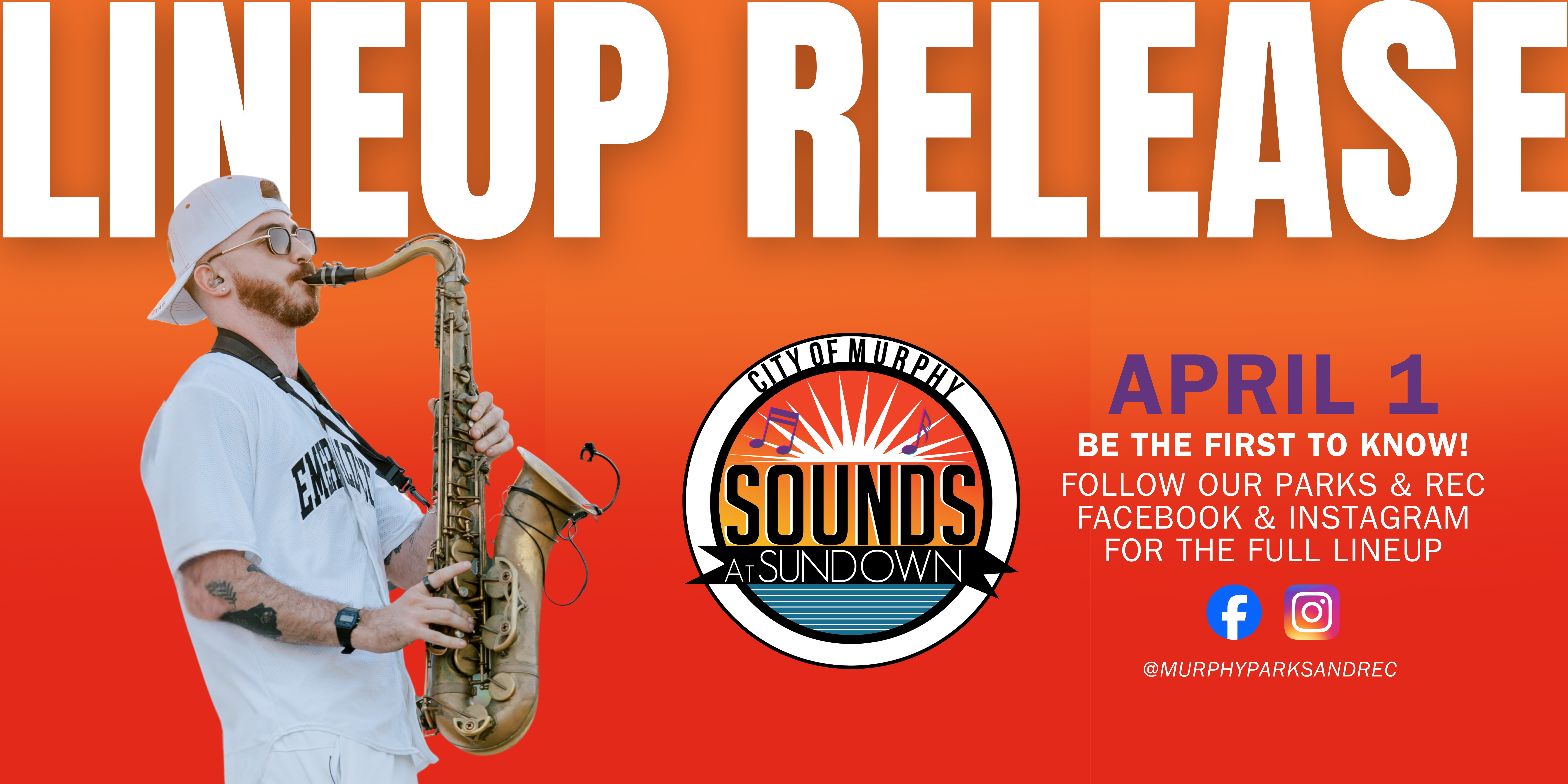 Concert lineup release